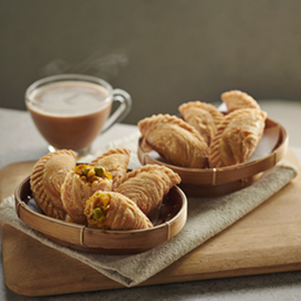 Soya Flakes Curry Puff