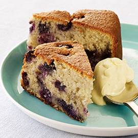 Blueberry Coconut Cake