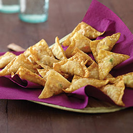 Cheesy Sardines Crispy Wontons