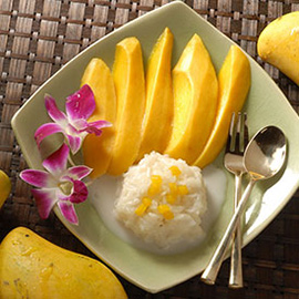 Creamy Mango Rice