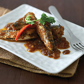 Lemongrass Glazed Sardines