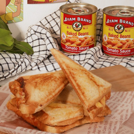 Baked Beans Sandwiches